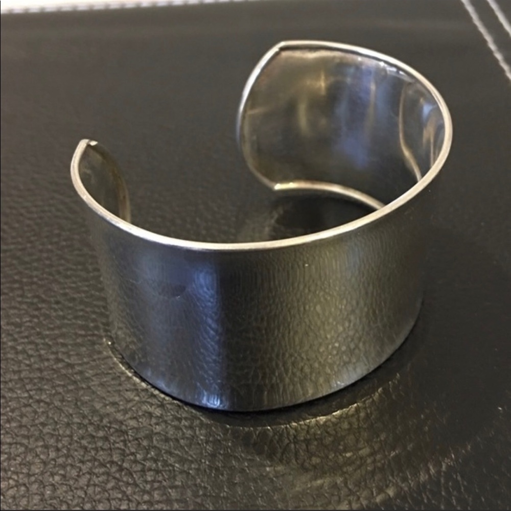 Sterling silver cuff bracelet